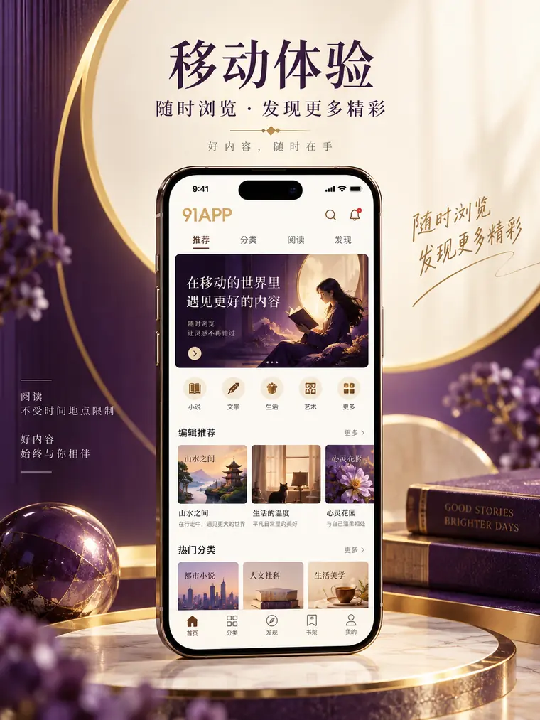 手机端的阅读目录示意